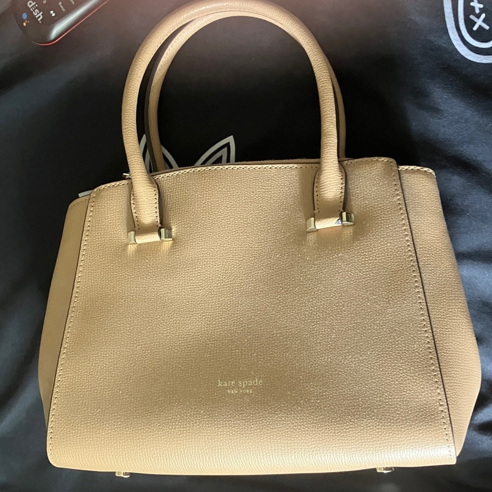 Kate Spade Beige Satchel Bag